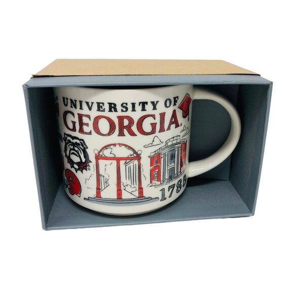 Starbucks Coffee Mug Been There University of Georgia 14 oz Campus Collection - Picture 5 of 7